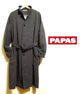【入荷】大人のブランド　ＰＡＰＡＳ（パパス）の綿ロングコート