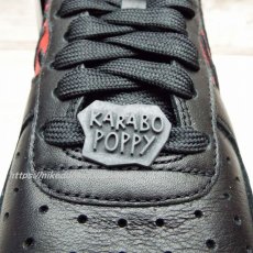 画像12: 未使用｜2019製　KARABO POPPY（カラボポピー） × NIKE BY YOU　AIR FORCE1　ブラックデザインモデル｜US10.5(28.5cm）｜エアフォースワン　ロー (12)