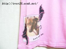 画像3: Ladies【新品】鈴木えみ×Gisty　オリジナルコラボレーションTシャツ【サーモンピンク】フリーサイズ (3)