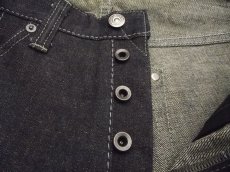 画像10: Secret Jeans シークレットジーンズ　 モノ・マガジン取り扱いの逸品　新品　リッジドデニム　15オンスoz レギュラーストレートジーンズNo1　31インチ（ウエスト:82cm） (10)