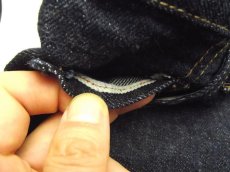 画像10: TABOO　NOAH（タブーノア）日本製　新品　織りたての生織状態　ヴィンテージジーンズ　MADE　IN　JAPANデニム　W29（79ｃｍ）　赤耳　革パッチ (10)
