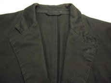 画像4: 使い勝手◎　USED　Calvin Klein　カルバンクライン　コットン　２Bブラックジャケット【Lサイズ：175-180cm】 (4)