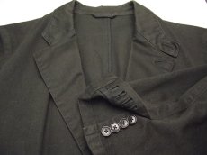 画像3: 使い勝手◎　USED　Calvin Klein　カルバンクライン　コットン　２Bブラックジャケット【Lサイズ：175-180cm】 (3)