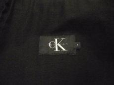 画像7: 使い勝手◎　USED　Calvin Klein　カルバンクライン　コットン　２Bブラックジャケット【Lサイズ：175-180cm】 (7)