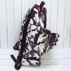 画像3: 【貴重な逸品】Sprayground(スプレーグラウンド) × BLACK PYRAMID（ブラックピラミッド）コラボ　カモフラ柄 　パックパック｜USED (3)