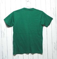 画像5: 【差し色づかいに◎】printstar heavy weight　単色（無地）丸首　Tシャツ｜グリーン系｜サイズ：S｜USED｜ユニセックス (5)