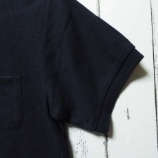 画像3: 【切り替えデザインが◎】Design Tshirts Store graniph（グラニフ）　3B　半袖　ポロシャツ｜ネイビー×ブルー系｜サイズ：S｜USED|ユニセックス (3)