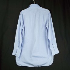 画像5: 日本製のコットン100シャツ UNITED ARROWS ユナイテッドアローズ ブロード ワイドカラー 長袖シャツ ライトブルー｜サイズ：40　メンズ古着 (5)