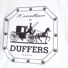 画像4: 【エルメス風の馬車ロゴ】ダファー（Duffer）　白Tシャツ（カットソー）Tシャツ サイズ：XS レディース古着【湘南倉庫】  (4)