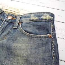 画像3: W25インチ（ウエスト72cm）USA製 joe's jeans vintage 1971 ダメージ加工　ブーツカットデニム　ジーンズ｜レディース古着【湘南倉庫】 (3)