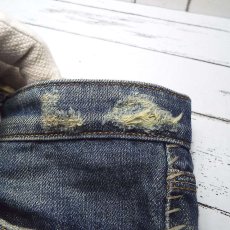 画像6: W25インチ（ウエスト72cm）USA製 joe's jeans vintage 1971 ダメージ加工　ブーツカットデニム　ジーンズ｜レディース古着【湘南倉庫】 (6)