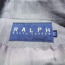 画像4: 美品ヴィンテージ（インパクト21） RALPH Ralph Lauren（ラルフローレン）６Bダブルジャケット パターン柄 サイズ：11号（身長：160cm・胸囲：85cm）【湘南倉庫】レディース古着 (4)