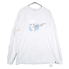 画像5: ハトリミホ（MIHO HATORI）NEW OPTIMISM x Journal Standard（ジャーナルスタンダード）コラボ　長袖シャツ フリーサイズ　ホワイト ロンTシャツ 【湘南倉庫】メンズ・ユニセックス (5)