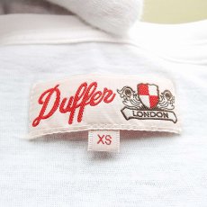 画像6: 【エルメス風の馬車ロゴ】ダファー（Duffer）Tシャツ（カットソー）XSサイズ（肩幅：31cm）ホワイト【湘南倉庫】レディース古着 (6)