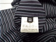 画像12: 【メンズシャツ特集】シックな大人の装い｜EPOCA（エポカ）ストライプ柄ブラウングレー系長袖シャツ｜サイズ：46｜USED (12)