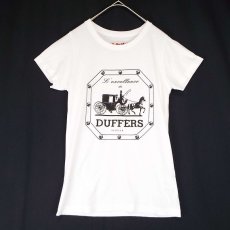 画像2: 【エルメス風の馬車ロゴ】ダファー（Duffer）　白Tシャツ（カットソー）Tシャツ サイズ：XS レディース古着【湘南倉庫】  (2)