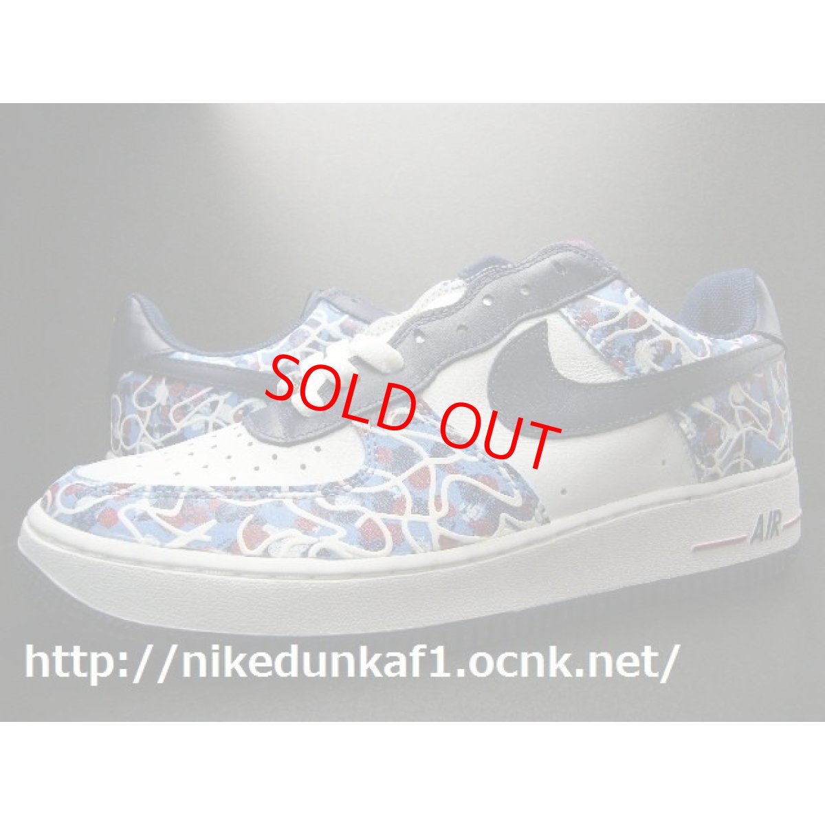 画像1: 307334-141　未使用/コレクターコンディション　'04　NIKE　AIR　FORCE1　LOW　PREMIUM“ミスキーンmiskeen”モデル【US9.5(27.5cm）】 (1)