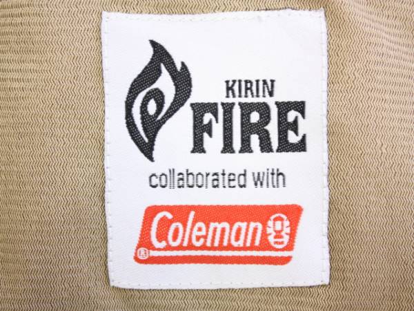 メカニカル KIRIN FIRE × Coleman ロゴプリントジャケット 通販