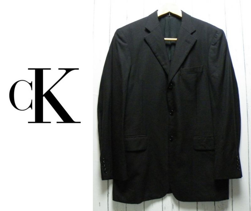ベーシックな黒ジャケット Calvin Klein（カルバンクライン）シャドー ...