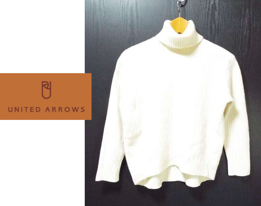 カシミア入りのベーシックスタイル！UNITED ARROWS（ユナイテッド