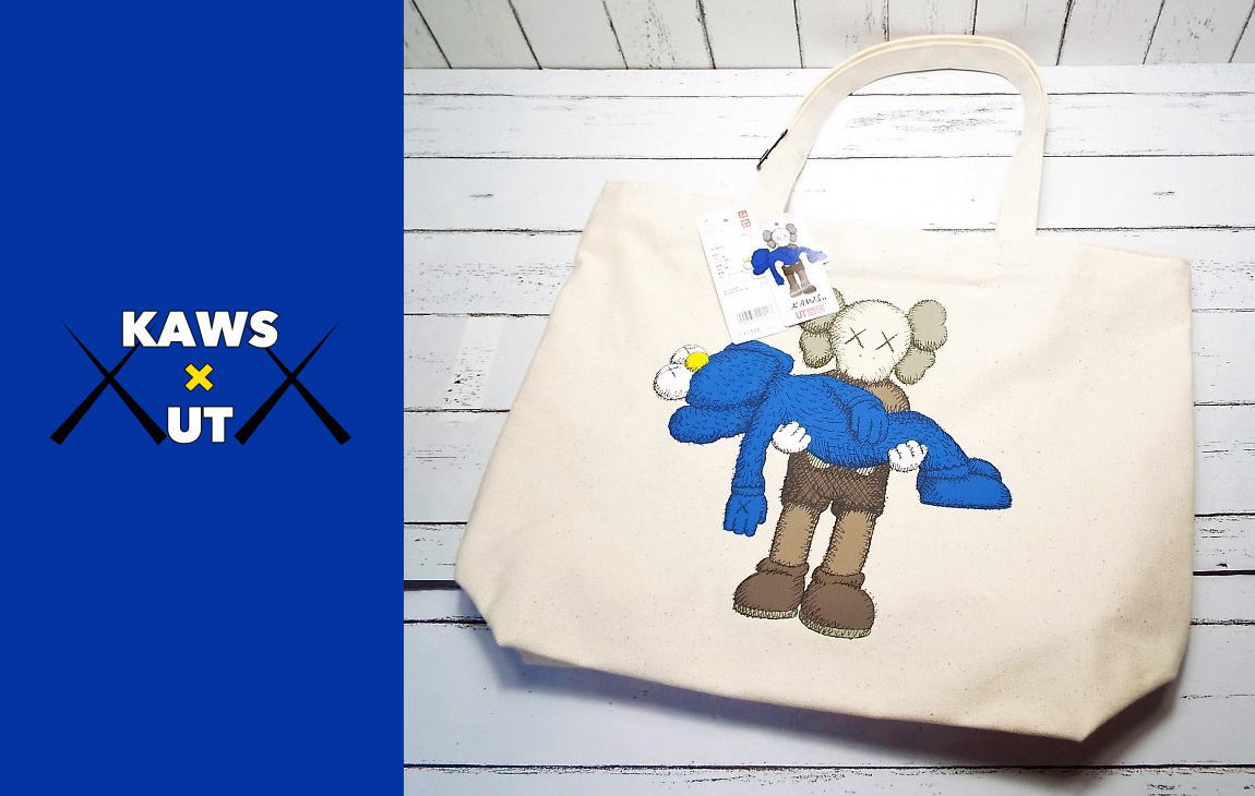 カウズ KAWS トートバッグ ノベルティ ユニクロ UNIQLO - トートバッグ