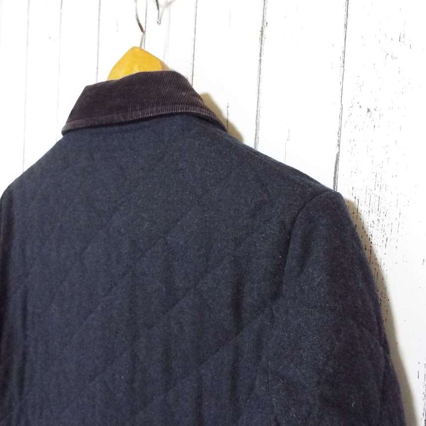 ポールスミス　ウールジャケット　ブルゾン　キャメル色　裏地キルティング　美品