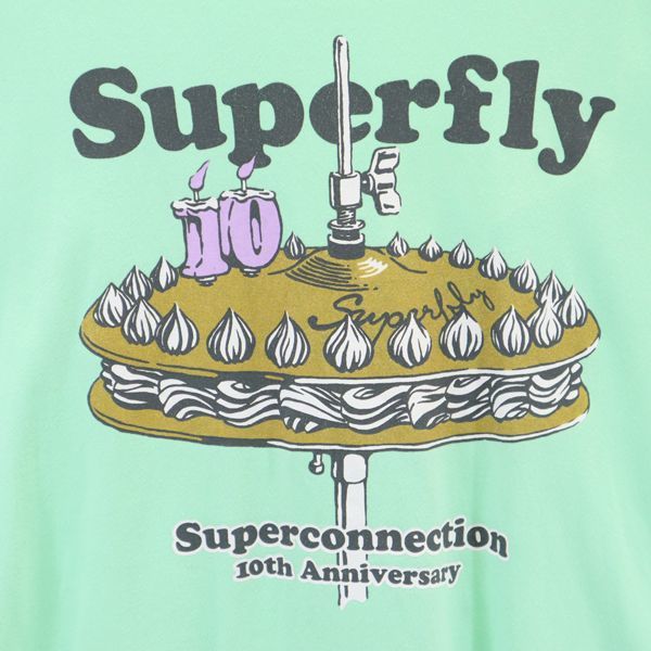 superfly ライブ Tシャツ GIVE ME TEN 6色セット Mサイズ-