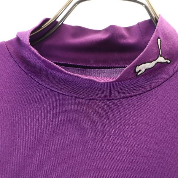PUMA プーマ  ゴルフ　スカート　インナーパンツ付 上品　パープル　紫　M